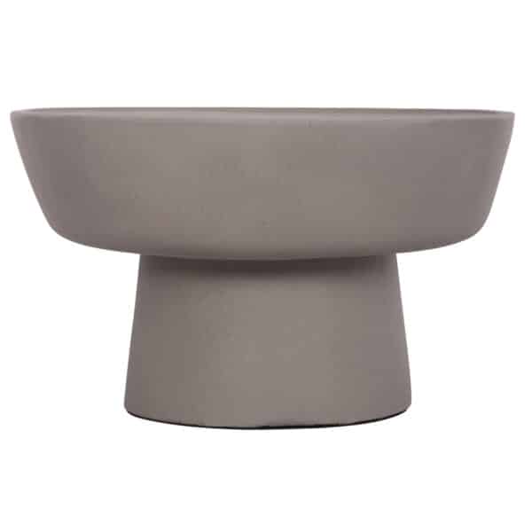 ΤΡΑΠΕΖΙ ΣΑΛΟΝΙΟΥ PIRSON HM18155.03 FIBER CEMENT ΣΕ ΓΚΡΙ--Φ60x36Υεκ. - Image 3