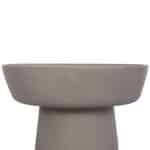 ΤΡΑΠΕΖΙ ΣΑΛΟΝΙΟΥ PIRSON HM18155.03 FIBER CEMENT ΣΕ ΓΚΡΙ--Φ60x36Υεκ. - Image 4