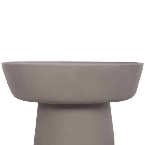 ΤΡΑΠΕΖΙ ΣΑΛΟΝΙΟΥ PIRSON HM18155.03 FIBER CEMENT ΣΕ ΓΚΡΙ--Φ60x36Υεκ. - Image 4