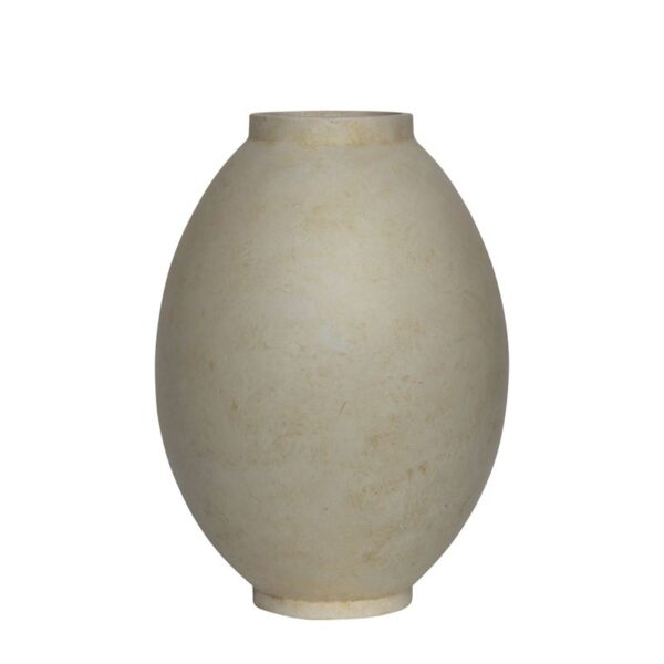 VASE-2 Βάζο Cement, Απόχρωση Beige Φ40x55cm Φ40x55cm - Image 3