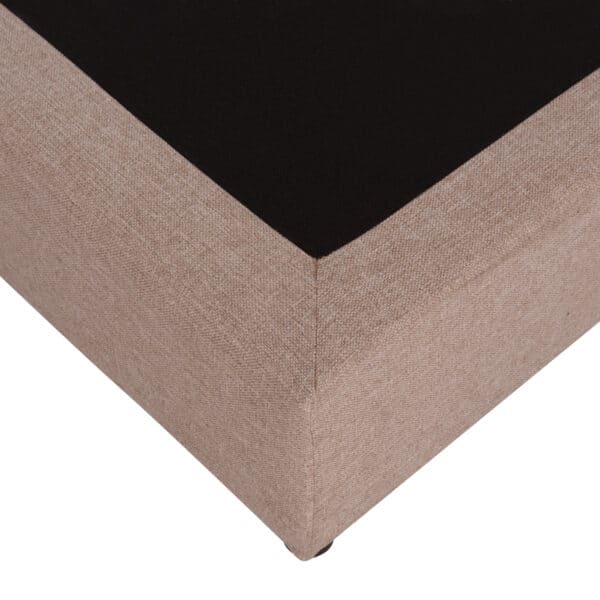 ΥΠΟΣΤΡΩΜΑ/ΚΡΕΒΑΤΙ KING-SIZE SIGGY HM21218.01 ΜΠΕΖ ΥΦΑΣΜΑ--ΓΙΑ 180x200εκ. - Image 4