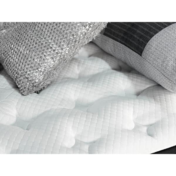 VISCO ALOE VERA ROLL PACK ΣΤΡΩΜΑ 160x200cm ΛΕΥΚΟ ΑΝΘΡΑΚΙ 200x160x31 09-1718 - Image 4