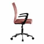 LOTTO ΚΑΡΕΚΛΑ ΓΡΑΦΕΙΟΥ DUSTY PINK 54x59x98 25-0474 - Image 2