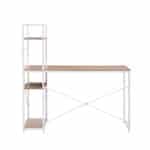 TORRE ΓΡΑΦΕΙΟ ΒΙΒΛΙΟΘΗΚΗ SONOMA ΛΕΥΚΟ 120x60x121cm 28-0230 - Image 4