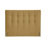 7DAYS ΚΡΕΒΑΤΙ ΧΩΡΙΣ ΑΠΟΘΗΚ. ΧΩΡΟ (ΓΙΑ ΣΤΡΩΜΑ 160x200cm) ΜΟΥΣΤΑΡΔΙ TEXAS08 161x207x122 40-0011 - Image 4