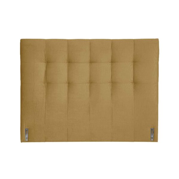 7DAYS ΚΡΕΒΑΤΙ ΧΩΡΙΣ ΑΠΟΘΗΚ. ΧΩΡΟ (ΓΙΑ ΣΤΡΩΜΑ 160x200cm) ΜΟΥΣΤΑΡΔΙ TEXAS08 161x207x122 40-0011 - Image 4