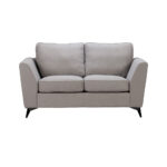 BOEL ΚΑΝΑΠΕΣ 2ΘΕΣΙΟΣ ΓΚΡΙ BERGAMO 92 160x86x92 71-0146 - Image 2