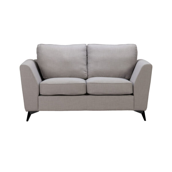 BOEL ΚΑΝΑΠΕΣ 2ΘΕΣΙΟΣ ΓΚΡΙ BERGAMO 92 160x86x92 71-0146 - Image 2