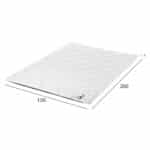 ΑΝΩΣΤΡΩΜΑ ΑΦΡΟΥ HM670.05 ΛΕΥΚΟ 150x200x5Y εκ. - Image 2