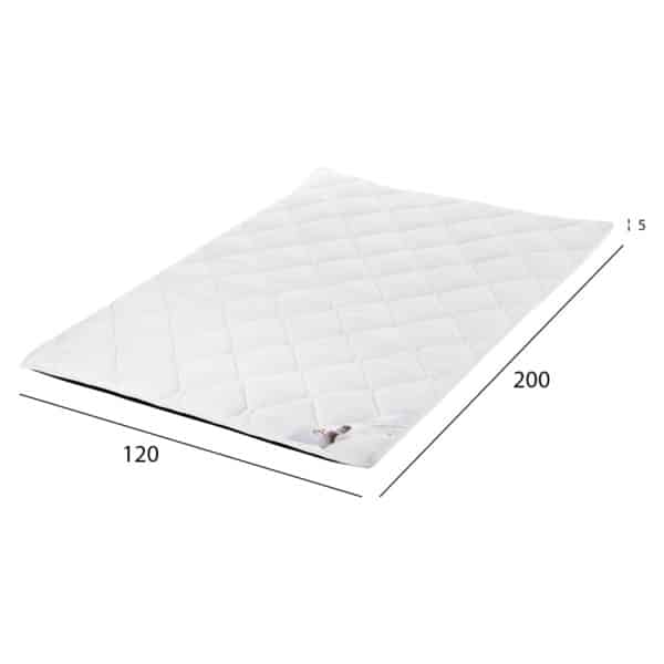 ΑΝΩΣΤΡΩΜΑ ΑΦΡΟΥ HM670.08 ΛΕΥΚΟ 120x200x5Y εκ. - Image 2