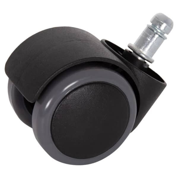 ΑΝΤΑΛΛΑΚΤΙΚΑ ΡΟΔΑΚΙΑ ΣΕΤ 5ΤΜΧ ΓΙΑ ΚΑΡΕΚΛΕΣ ΓΡΑΦΕΙΟΥ HM1203--ΜΑΥΡO-ΓΚΡΙ - Image 2