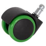 ΑΝΤΑΛΛΑΚΤΙΚΑ ΡΟΔΑΚΙΑ ΣΕΤ 5ΤΜΧ ΓΙΑ ΚΑΡΕΚΛΕΣ ΓΡΑΦΕΙΟΥ HM1203.03--ΜΑΥΡO-ΠΡΑΣΙΝΟ - Image 3