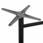 ΒΑΣΗ ΑΛΟΥΜΙΝΙΟΥ ΔΙΣΤΗΛΗ HM461.01 ΜΑΥΡΟ ΜΑΤ 78,5Χ60Χ73Υ εκ. - Image 4