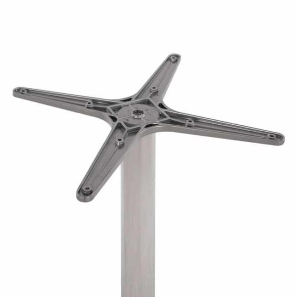 ΒΑΣΗ ΑΛΟΥΜΙΝΙΟΥ HM460.03 ΧΡΩΜΙΟΥ 66Χ66Χ72Υεκ. ΜΕ ΣΤΑΥΡΟ 48Χ48εκ. - Image 4