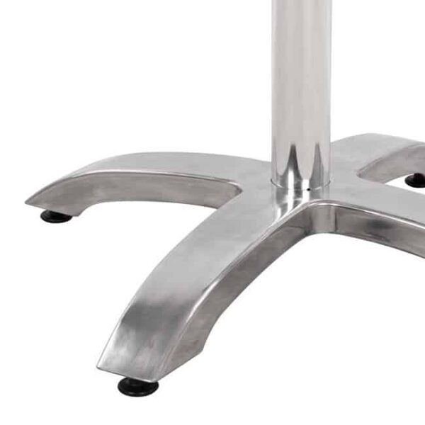 ΒΑΣΗ ΑΛΟΥΜΙΝΙΟΥ HM460.03 ΧΡΩΜΙΟΥ 66Χ66Χ72Υεκ. ΜΕ ΣΤΑΥΡΟ 48Χ48εκ. - Image 6