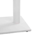 ΒΑΣΗ ΜΕΤΑΛΛΙΚΗ ΔΙΠΛΗ ΛΕΥΚΗ ΜΑΤ 80Χ40Χ72Υεκ. ΜΕ ΡΕΓΟΥΛΑΤΟΡΟΥΣ HM435.12 - Image 5