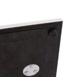 ΒΑΣΗ ΜΕΤΑΛΛΙΚΗ ΔΙΠΛΗ ΛΕΥΚΗ ΜΑΤ 80Χ40Χ72Υεκ. ΜΕ ΡΕΓΟΥΛΑΤΟΡΟΥΣ HM435.12 - Image 6