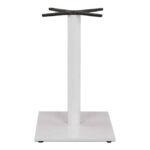 ΒΑΣΗ ΜΕΤΑΛΛΙΚΗ ΛΕΥΚΗ ΜΑΤ 46Χ46Χ72εκ. ΜΕ ΣΤΑΥΡΟ 46Χ46 ΚΑΙ ΡΕΓΟΥΛΑΤΟΡΟΥΣ HM438.02 - Image 3