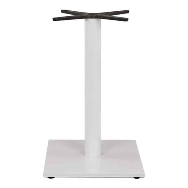 ΒΑΣΗ ΜΕΤΑΛΛΙΚΗ ΛΕΥΚΗ ΜΑΤ 46Χ46Χ72εκ. ΜΕ ΣΤΑΥΡΟ 46Χ46 ΚΑΙ ΡΕΓΟΥΛΑΤΟΡΟΥΣ HM438.02 - Image 3