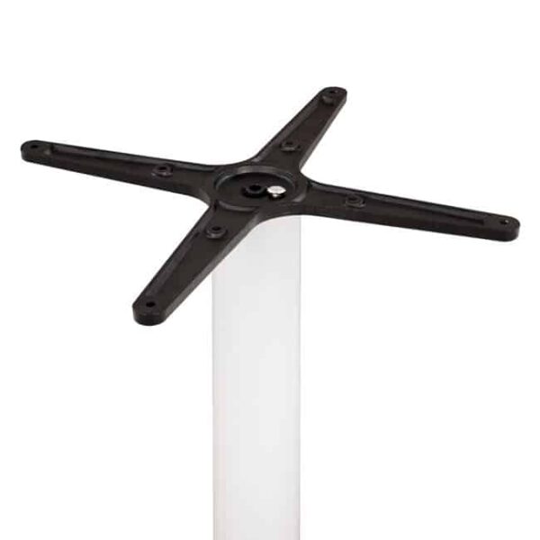 ΒΑΣΗ ΜΕΤΑΛΛΙΚΗ ΛΕΥΚΗ ΜΑΤ 46Χ46Χ72εκ. ΜΕ ΣΤΑΥΡΟ 46Χ46 ΚΑΙ ΡΕΓΟΥΛΑΤΟΡΟΥΣ HM438.02 - Image 4