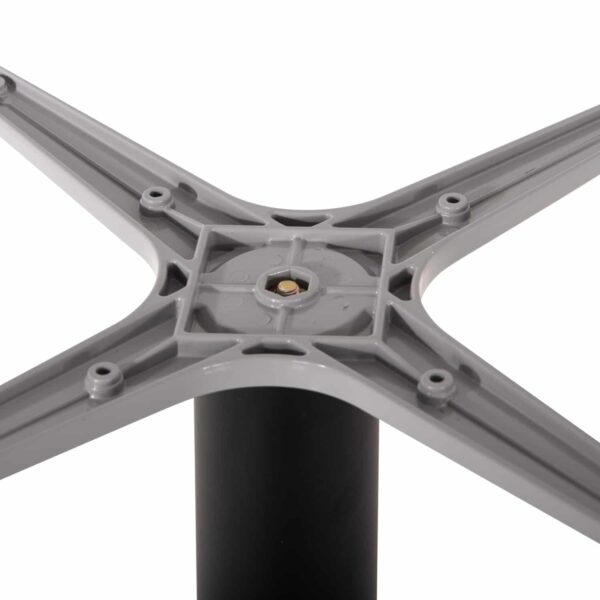 ΒΑΣΗ ΤΡΑΠΕΖΙΟΥ ΑΛΟΥΜΙΝΙΟΥ ΓΚΡΙ HM475.20 ΣΤΑΥΡΟΣ 46Χ46εκ 46Χ46Χ72Υεκ. - Image 5