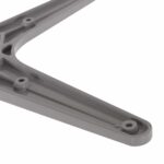 ΒΑΣΗ ΤΡΑΠΕΖΙΟΥ ΑΛΟΥΜΙΝΙΟΥ ΛΕΥΚΟ ΜΑΤ HM475.02 ΣΤΑΥΡΟΣ 46Χ46εκ 46Χ46Χ72Υεκ. - Image 5