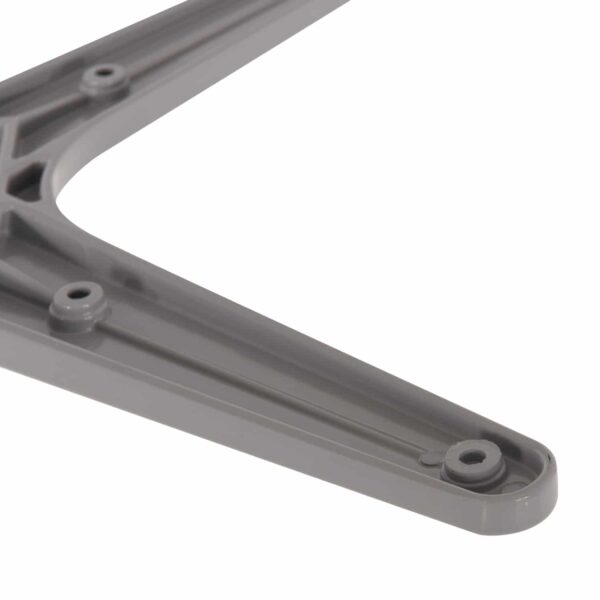 ΒΑΣΗ ΤΡΑΠΕΖΙΟΥ ΑΛΟΥΜΙΝΙΟΥ ΛΕΥΚΟ ΜΑΤ HM475.02 ΣΤΑΥΡΟΣ 46Χ46εκ 46Χ46Χ72Υεκ. - Image 5