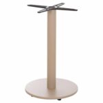 ΒΑΣΗ ΤΡΑΠΕΖΙΟΥ ΑΛΟΥΜΙΝΙΟΥ ΣΤΡΟΓΓΥΛΗ ΚΑΠΟΥΤΣΙΝΟ HM476.25 ΣΤΑΥΡΟΣ 48Χ48εκ Φ45Χ72Υεκ.