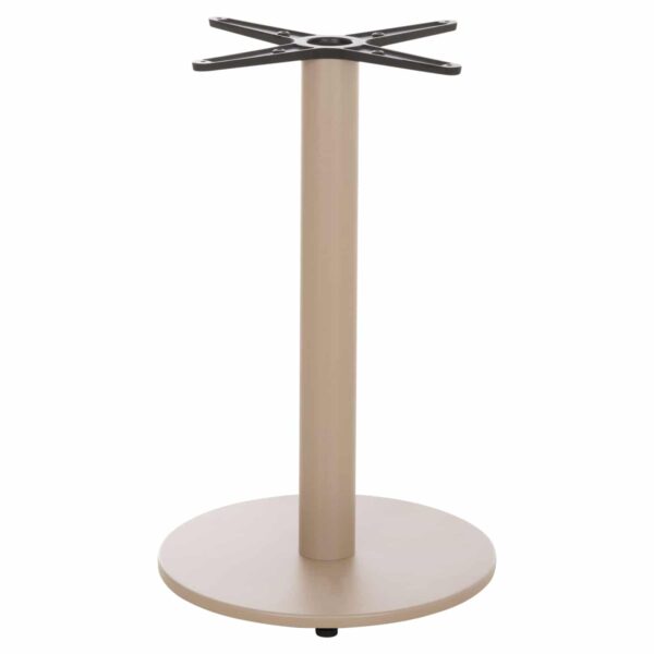 ΒΑΣΗ ΤΡΑΠΕΖΙΟΥ ΑΛΟΥΜΙΝΙΟΥ ΣΤΡΟΓΓΥΛΗ ΚΑΠΟΥΤΣΙΝΟ HM476.25 ΣΤΑΥΡΟΣ 48Χ48εκ Φ45Χ72Υεκ. - Image 3