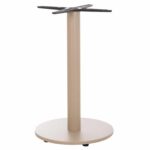 ΒΑΣΗ ΤΡΑΠΕΖΙΟΥ ΑΛΟΥΜΙΝΙΟΥ ΣΤΡΟΓΓΥΛΗ ΚΑΠΟΥΤΣΙΝΟ HM476.25 ΣΤΑΥΡΟΣ 48Χ48εκ Φ45Χ72Υεκ. - Image 5