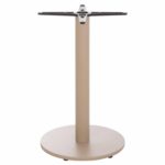 ΒΑΣΗ ΤΡΑΠΕΖΙΟΥ ΑΛΟΥΜΙΝΙΟΥ ΣΤΡΟΓΓΥΛΗ ΚΑΠΟΥΤΣΙΝΟ HM476.25 ΣΤΑΥΡΟΣ 48Χ48εκ Φ45Χ72Υεκ. - Image 6