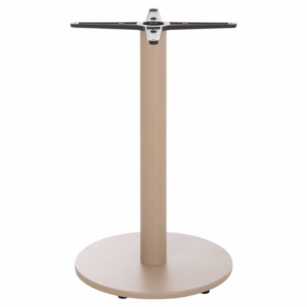 ΒΑΣΗ ΤΡΑΠΕΖΙΟΥ ΑΛΟΥΜΙΝΙΟΥ ΣΤΡΟΓΓΥΛΗ ΚΑΠΟΥΤΣΙΝΟ HM476.25 ΣΤΑΥΡΟΣ 48Χ48εκ Φ45Χ72Υεκ. - Image 6