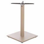 ΒΑΣΗ ΤΡΑΠΕΖΙΟΥ HM438.25 ΜΕΤΑΛΛΟ ΚΑΠΟΥΤΣΙΝΟ ΜΑΤ-ΡΕΓΟΥΛΑΤΟΡΟΙ 46x46x72Yεκ. - Image 4