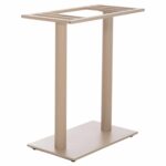 ΒΑΣΗ ΤΡΑΠΕΖΙΟΥ ΜΠΑΡ ΔΙΣΤΗΛΗ ΜΕΣ.ΥΨΟΥΣ HM478.25 ΜΕΤΑΛΛΟ ΚΑΠΟΥΤΣΙΝΟ ΜΑΤ 80x40x90Υεκ - Image 4