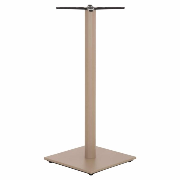 ΒΑΣΗ ΤΡΑΠΕΖΙΟΥ ΜΠΑΡ HM439.25 ΜΕΤΑΛΛΙΚΗ ΚΑΠΟΥΤΣΙΝΟ ΜΑΤ-ΡΕΓΟΥΛΑΤΟΡΟΙ 46x46x108Yεκ. - Image 4