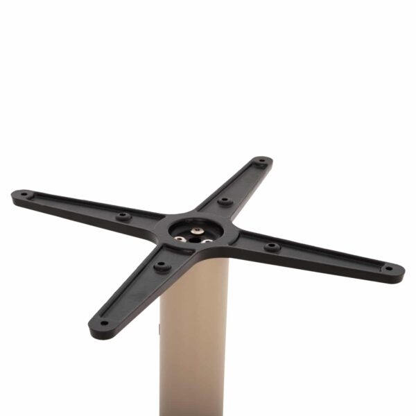 ΒΑΣΗ ΤΡΑΠΕΖΙΟΥ ΜΠΑΡ HM439.25 ΜΕΤΑΛΛΙΚΗ ΚΑΠΟΥΤΣΙΝΟ ΜΑΤ-ΡΕΓΟΥΛΑΤΟΡΟΙ 46x46x108Yεκ. - Image 6