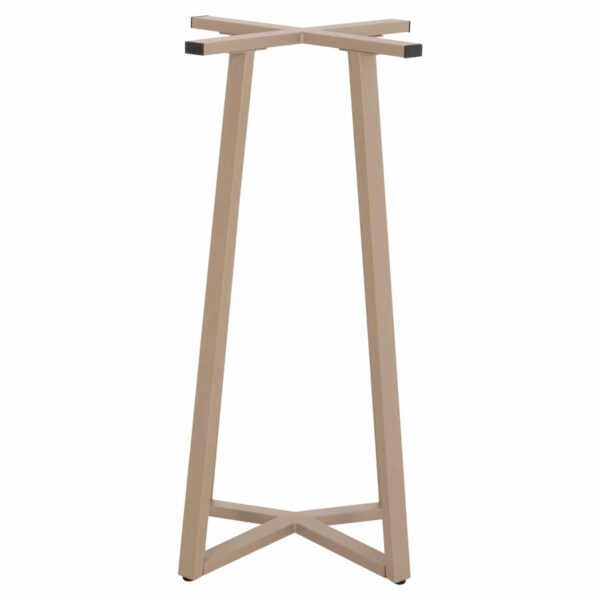 ΒΑΣΗ ΤΡΑΠΕΖΙΟΥ ΜΠΑΡ ΜΕΣΑΙΟΥ ΥΨΟΥΣ HM477.25 ΜΕΤΑΛΛΟ ΚΑΠΟΥΤΣΙΝΟ 50x50x90Υεκ. - Image 3