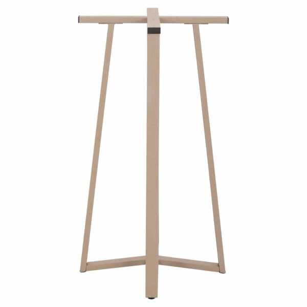 ΒΑΣΗ ΤΡΑΠΕΖΙΟΥ ΜΠΑΡ ΜΕΣΑΙΟΥ ΥΨΟΥΣ HM477.25 ΜΕΤΑΛΛΟ ΚΑΠΟΥΤΣΙΝΟ 50x50x90Υεκ. - Image 4