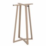 ΒΑΣΗ ΤΡΑΠΕΖΙΟΥ ΜΠΑΡ ΜΕΣΑΙΟΥ ΥΨΟΥΣ HM477.25 ΜΕΤΑΛΛΟ ΚΑΠΟΥΤΣΙΝΟ 50x50x90Υεκ. - Image 5