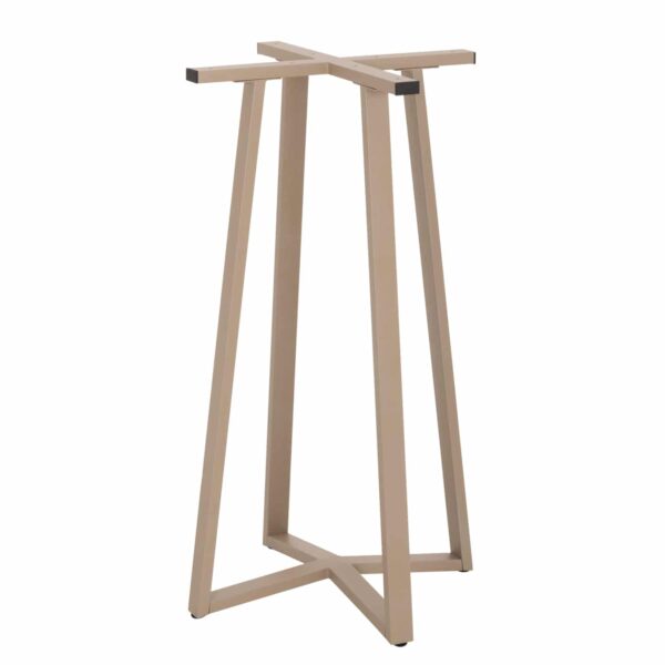 ΒΑΣΗ ΤΡΑΠΕΖΙΟΥ ΜΠΑΡ ΜΕΣΑΙΟΥ ΥΨΟΥΣ HM477.25 ΜΕΤΑΛΛΟ ΚΑΠΟΥΤΣΙΝΟ 50x50x90Υεκ. - Image 5