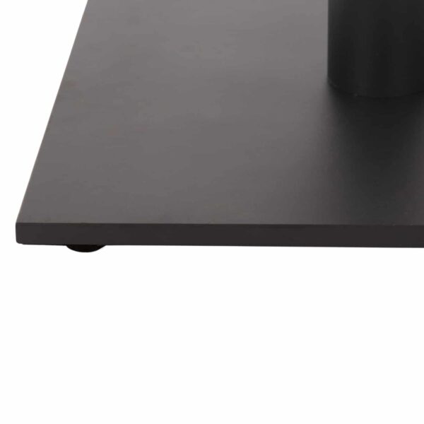 ΒΑΣΗ ΤΡΑΠΕΖΙΟΥ ΜΠΑΡ ΜΕΤΑΛΛΙΚΗ ΓΚΡΙ ΜΑΤ 46Χ46Χ108Yεκ. ΜΕ ΡΕΓΟΥΛΑΤΟΡΟΥΣ HM439.20 - Image 4