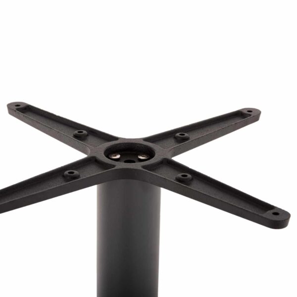 ΒΑΣΗ ΤΡΑΠΕΖΙΟΥ ΜΠΑΡ ΜΕΤΑΛΛΙΚΗ ΓΚΡΙ ΜΑΤ 46Χ46Χ108Yεκ. ΜΕ ΡΕΓΟΥΛΑΤΟΡΟΥΣ HM439.20 - Image 5