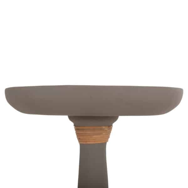 ΒΟΗΘΗΤΙΚΟ ΤΡΑΠΕΖΙ ΓΙΑ ΛΑΜΠΑΤΕΡ TORG HM18170.03 FIBER CEMENT ΓΚΡΙ Φ41x62Υεκ. - Image 4