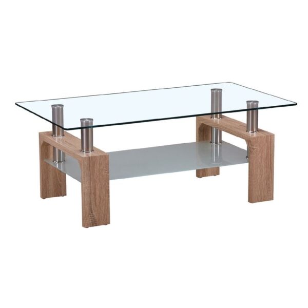 CAMERON Τραπεζάκι Σαλονιού Καθιστικού, Απόχρωση Sonoma 110x60x45cm - Image 5