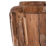 ΔΙΑΚΟΣΜΗΤΙΚΟ ΒΑΖΟ ΔΑΠΕΔΟΥ ZEMLI HM18299 ΚΟΜΜΑΤΙΑ ΑΝΑΚΥΚΛ. TEAK ΦΥΣΙΚΟ Φ43x152Υεκ. - Image 3