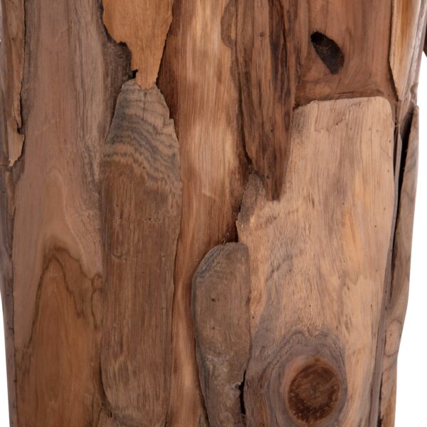 ΔΙΑΚΟΣΜΗΤΙΚΟ ΒΑΖΟ ΔΑΠΕΔΟΥ ZEMLI HM18299 ΚΟΜΜΑΤΙΑ ΑΝΑΚΥΚΛ. TEAK ΦΥΣΙΚΟ Φ43x152Υεκ. - Image 6