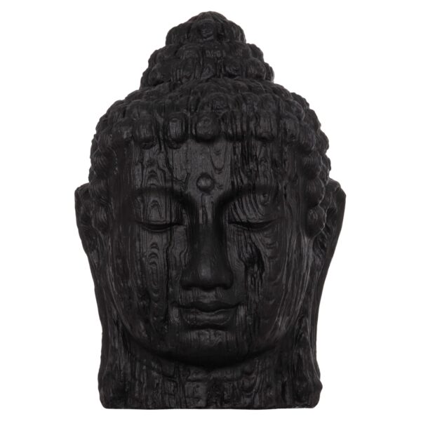 ΔΙΑΚΟΣΜΗΤΙΚΟ ΔΑΠΕΔΟΥ XXL ΚΕΦΑΛΙ ΒΟΥΔΑ HM4385.01 ΓΥΨΟΣ ΣΕ ΜΑΥΡΟ 90x90x100Υεκ. - Image 3