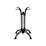 ΤΕΤΡΑΝΥΧΟ Πόδι Τραπεζιού Μαντέμι Μαύρο (14 kg) 56x56x71cm - Image 8