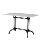 EKO Τραπέζι Αίθριο Μαντέμι, Μάρμαρο 70x110x74cm - Image 8