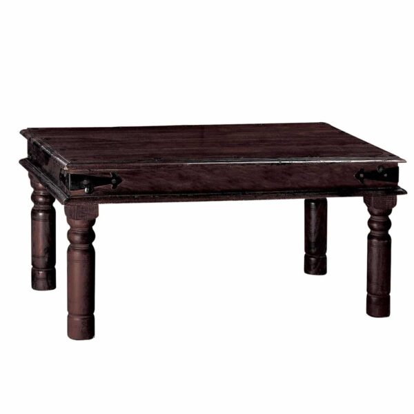 KAMI Τραπεζάκι Σαλονιού Καθιστικού, Ξύλο Sheesham Καρυδί 110x70x40cm - Image 8